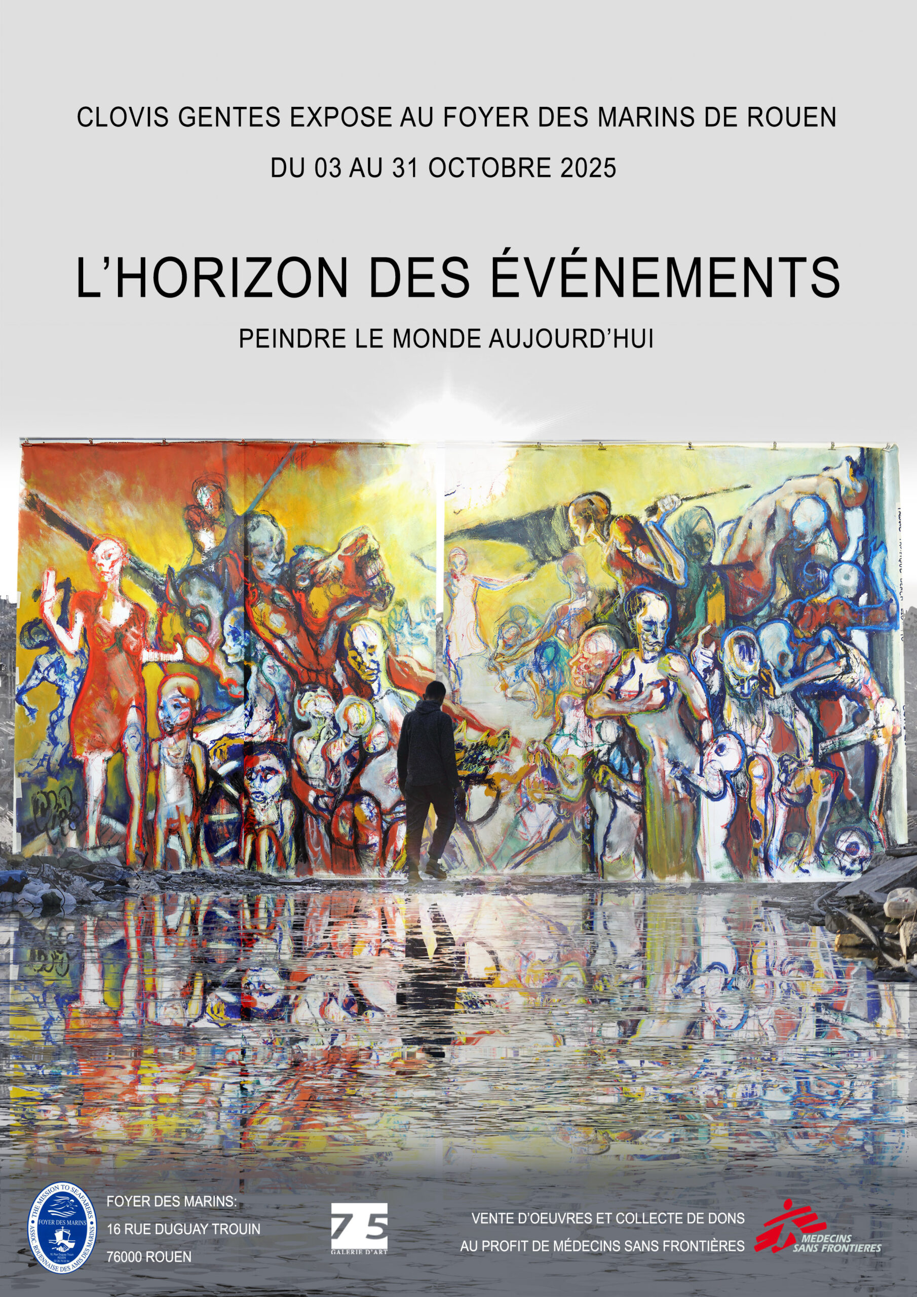 Affiche exposition Horizon des événements.